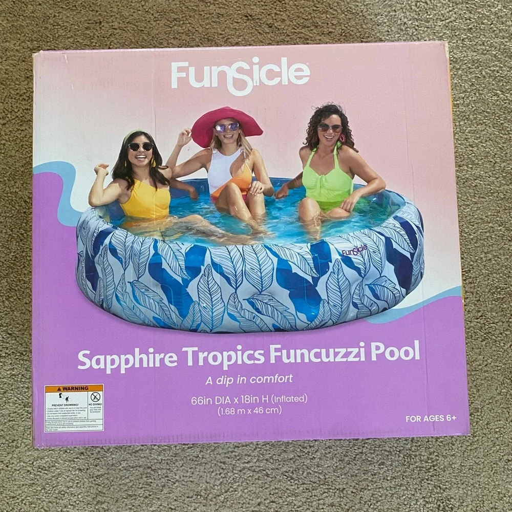 New Round Inflatable Pool - Picture 6 of 9